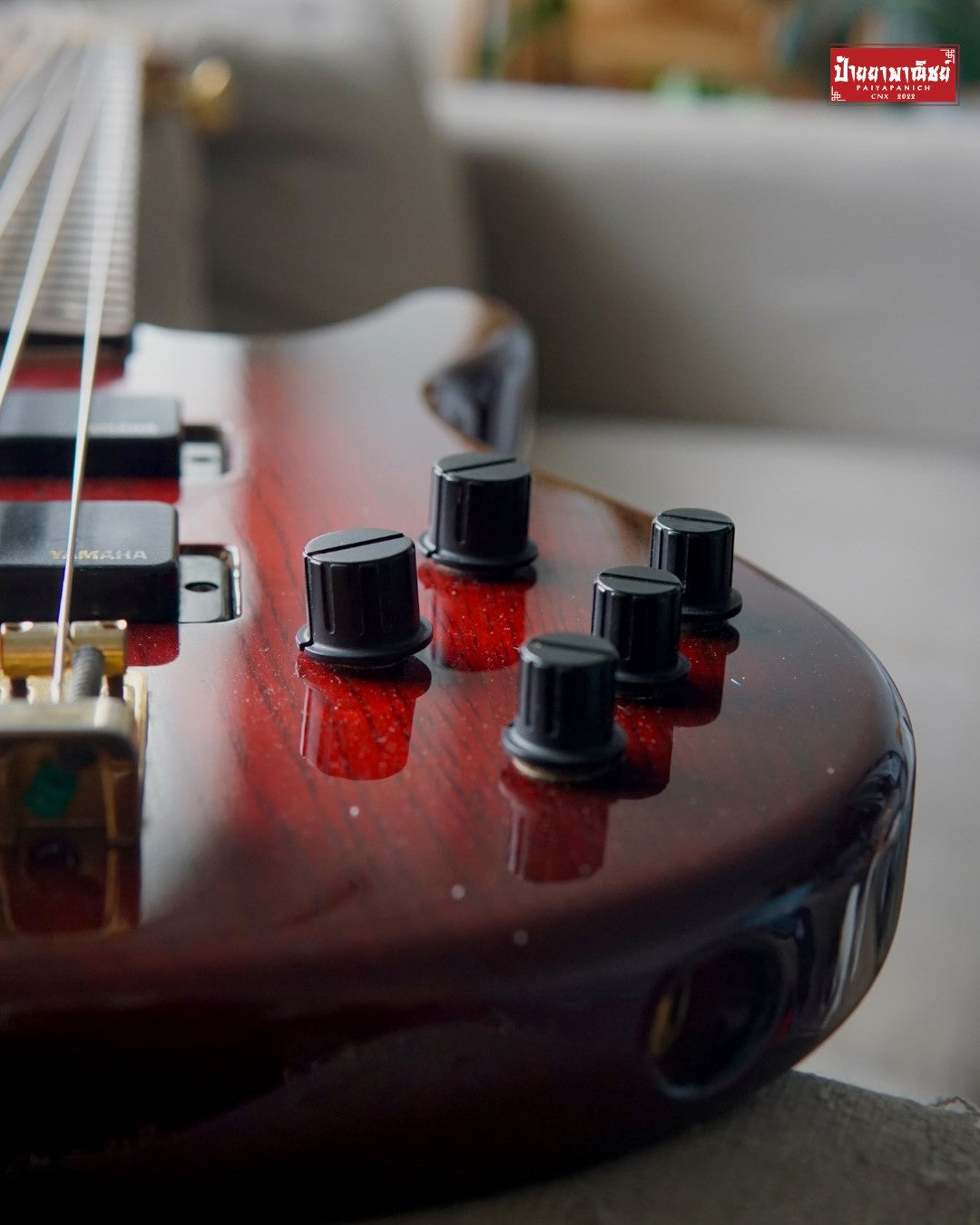 (USED) Yamaha TRB-5II Magenta Burst