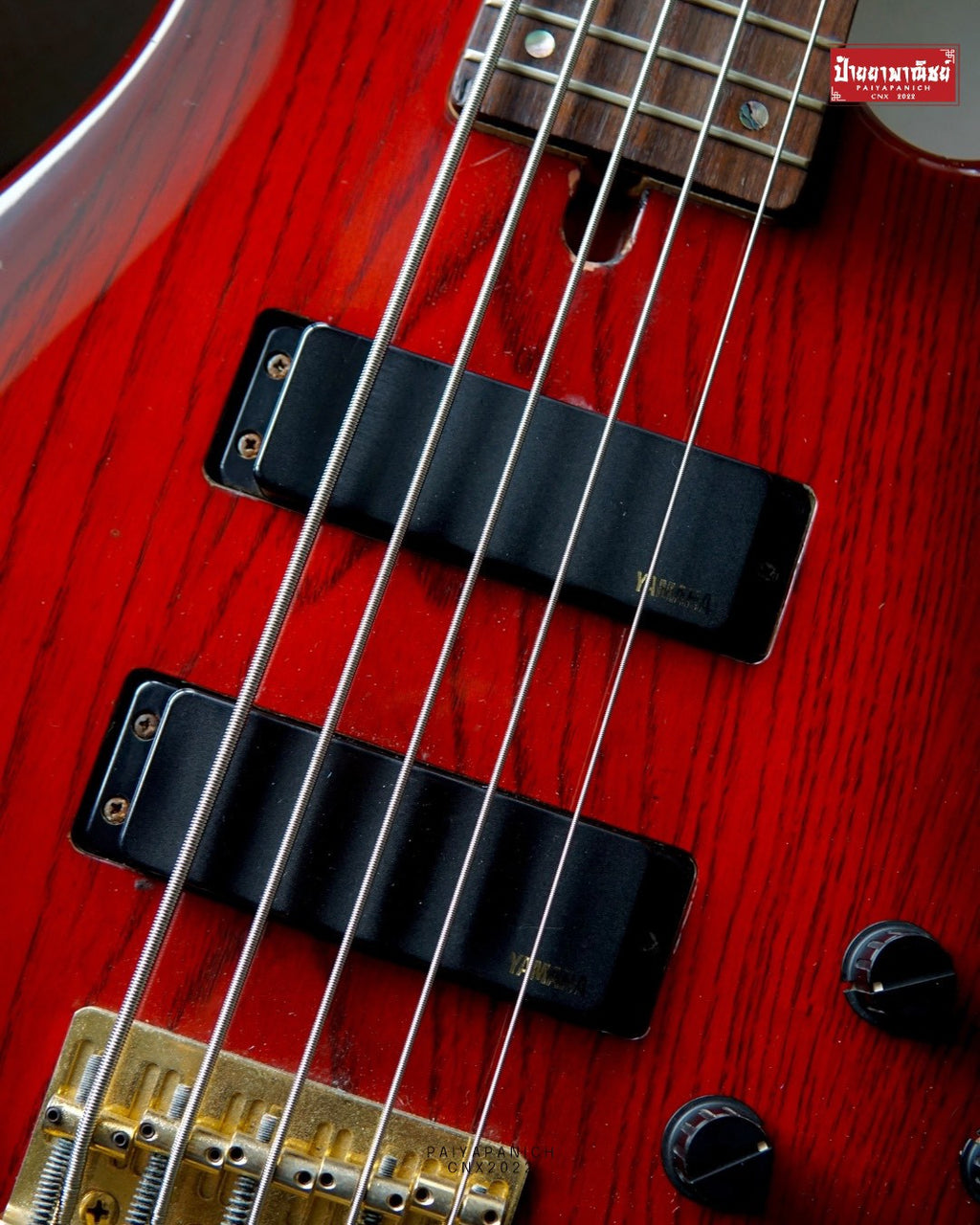 (USED) Yamaha TRB-5II Magenta Burst