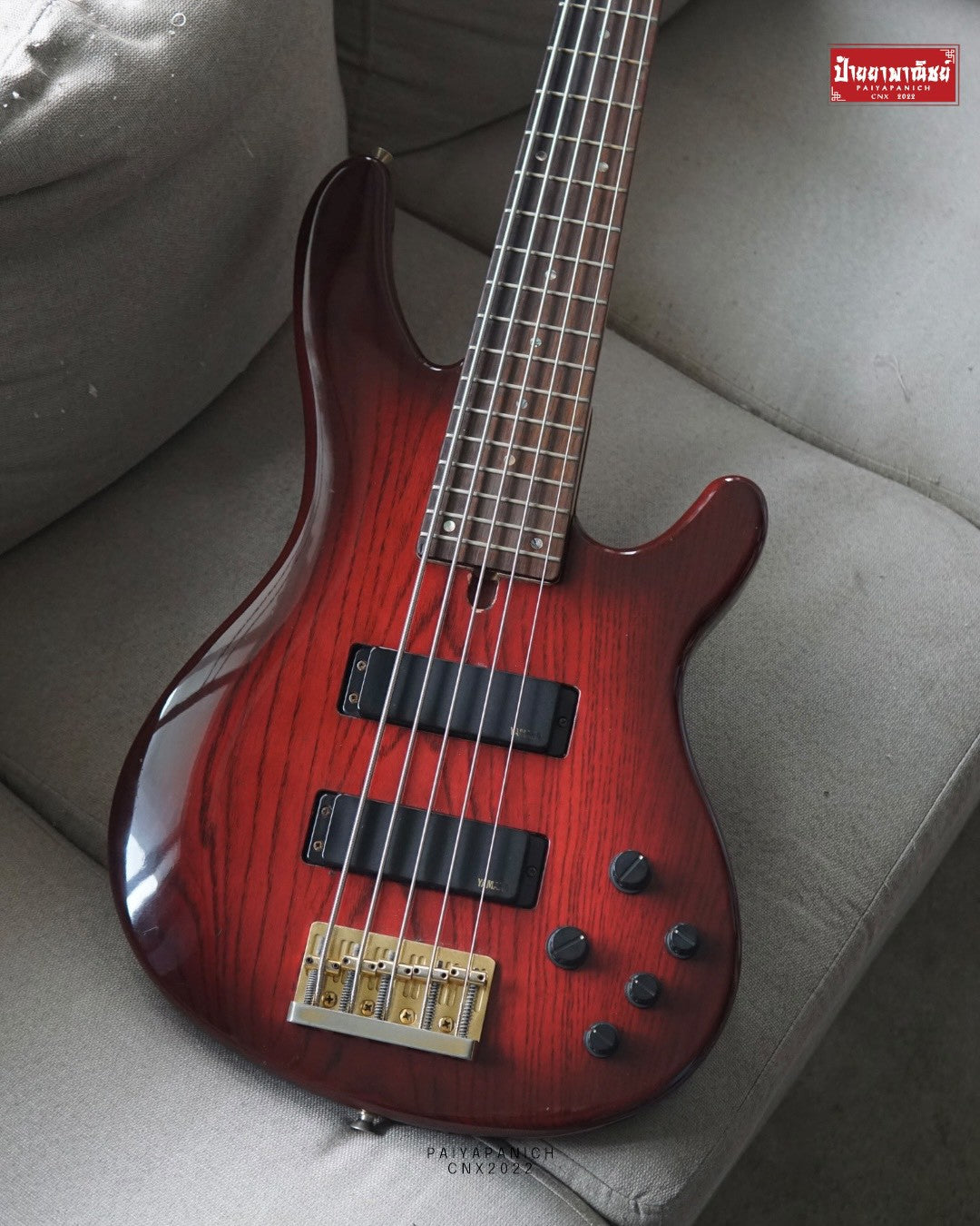 (USED) Yamaha TRB-5II Magenta Burst
