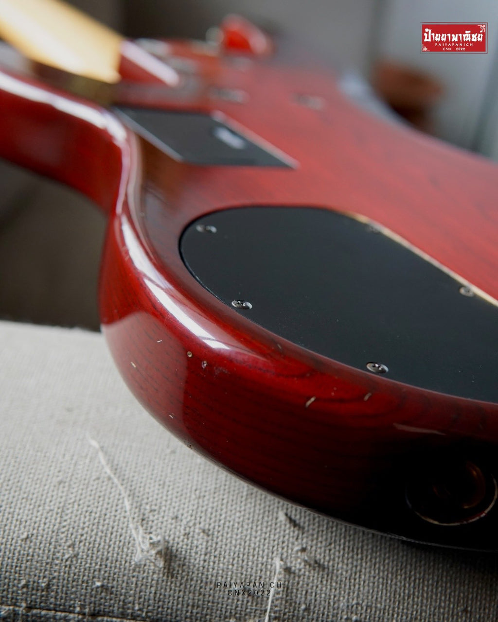 (USED) Yamaha TRB-5II Magenta Burst