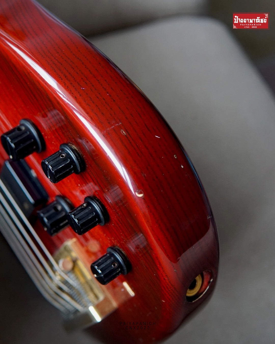 (USED) Yamaha TRB-5II Magenta Burst